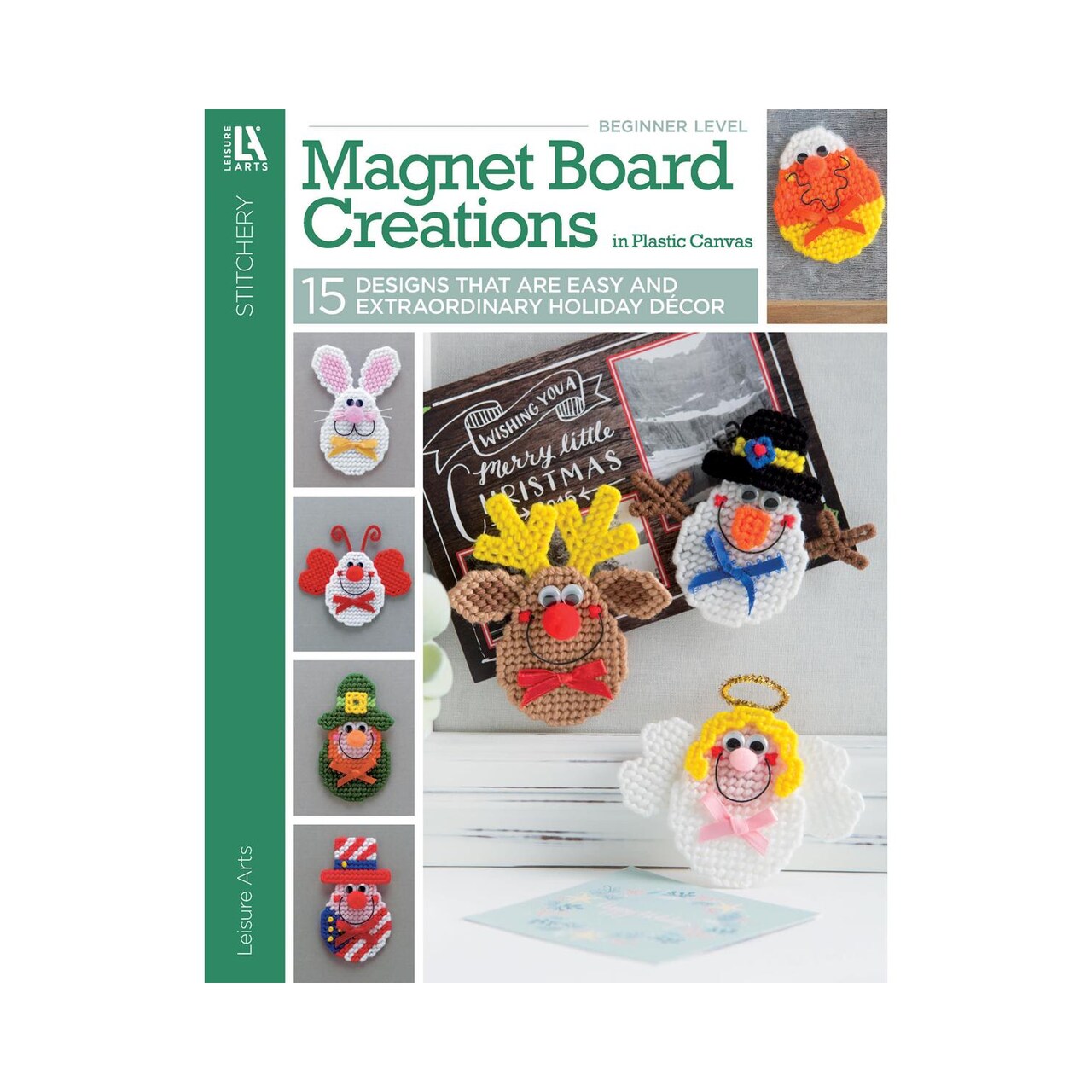 Leisure Arts Magnet Board Creations Plastic Canvas Book, Plastic Canvas Books And Patterns, Patterns, Books, Crafts